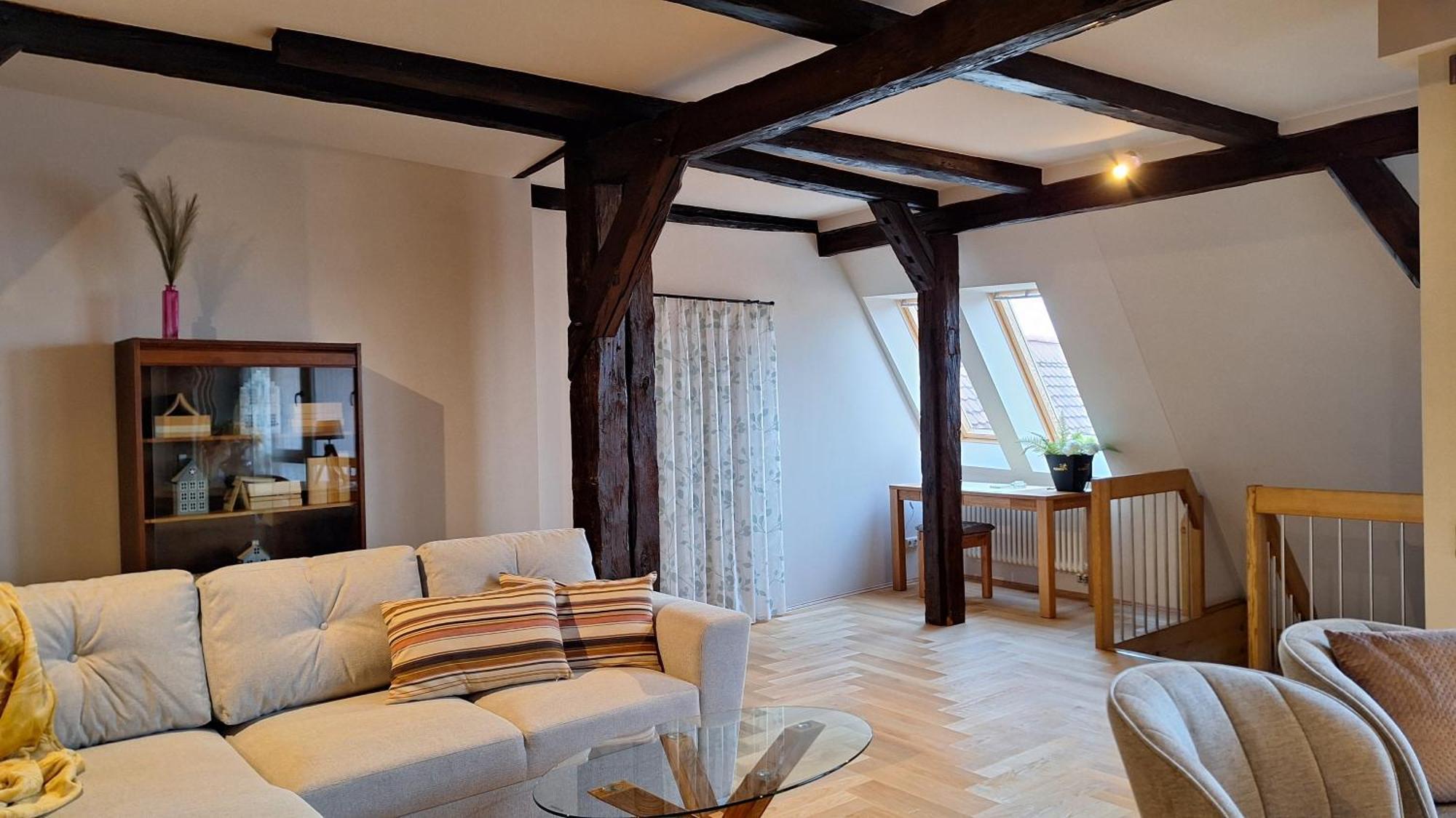 Stadtpalais Bellevue-Suite 3- Zimmer- Maisonettewohnung Mit Dachterrasse Maximal 4 Personen Bautzen Exterior photo